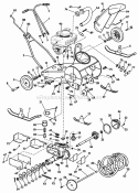 Model Sb-13 Snow-Boy Diagram and Parts List for SB-13 000000001-099999999 - 1960 Lawn Boy Snow Blower